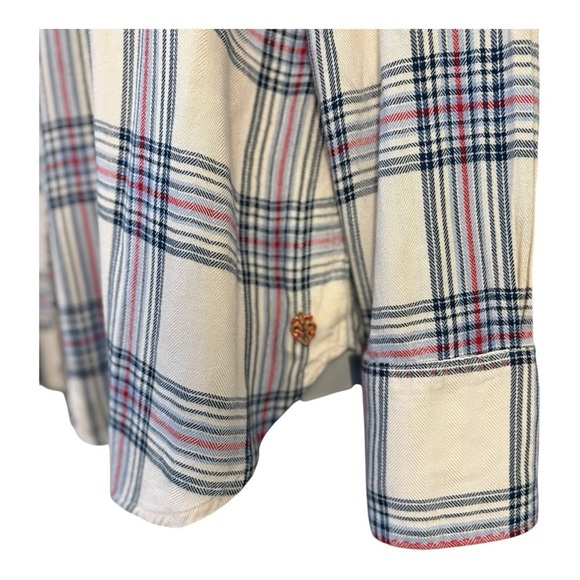 Hatley Plaid Button-Down Comfy Shirt – 100% Viscose Women’s Size Large - Picture 7 of 12